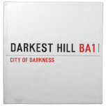 darkest hill  Napkins