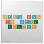 Santa Clause
  Is Coming 
 ToTown  Napkins