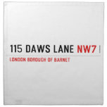 115 DAWS LANE  Napkins