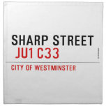 SHARP STREET   Napkins