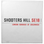 Shooters hill  Napkins