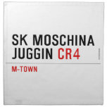 SK MOSCHINA JUGGIN  Napkins