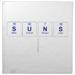 SUNS
   Napkins