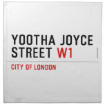 YOOTHA JOYCE Street  Napkins
