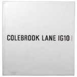COLEBROOK LANE  Napkins