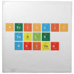 Periodic
 Table
 Writer  Napkins