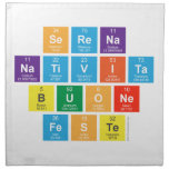 serena
 nativita
 buone
 feste  Napkins