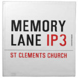 mEMORY LANE  Napkins