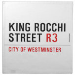 king Rocchi Street  Napkins