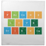 Falcons
 love
 Science  Napkins