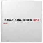 Tsakani Sana Bonolo   Napkins