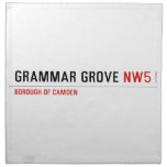 Grammar Grove  Napkins