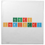Honors
 Chemistry   Napkins
