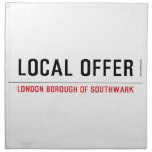 Local offer  Napkins