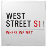 West Street  Napkins