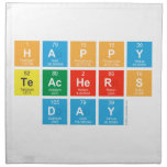 HAPPY
 TEACHERS
 DAY  Napkins