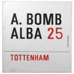 A. BOMB ALBA  Napkins