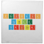 Periodic
 Table
 Writer  Napkins