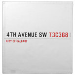 4th Avenue SW  Napkins