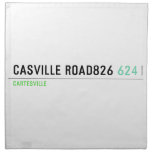 casville road826  Napkins