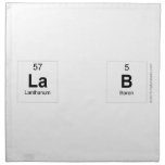 La b  Napkins