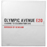 Olympic Avenue  Napkins