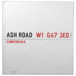 Ash road   Napkins