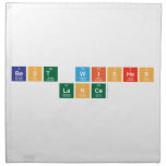 Best Wishes
  Lance   Napkins