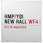 HMP/YOI  NEW HALL  Napkins
