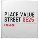 Place value Street  Napkins