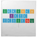 UMMUHAN
 Kaya
 Yavuzoglu
   Napkins