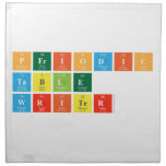 Periodic
 Table
 Writer  Napkins