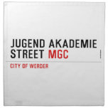 jugend akademie Street  Napkins