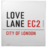 Love lane  Napkins