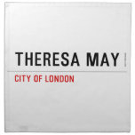 THERESA MAY  Napkins