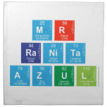 Mr
 RANITA 
 Azul  Napkins