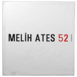MELİH ATES  Napkins