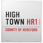 HIGH TOWN  Napkins
