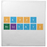 Happy 
 Holidays   Napkins
