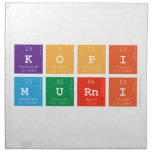 KOPI
 MURNI  Napkins