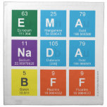 ema
 nada
 bff  Napkins