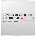 London revolution foiling Kit  Napkins
