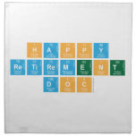 Happy 
 Retirement
 Doc  Napkins