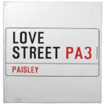 LOVE Street  Napkins