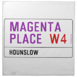 Magenta Place   Napkins