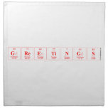 Greetings  Napkins