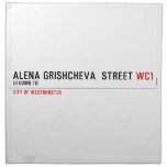 ALENA GRISHCHEVA  STREET  Napkins