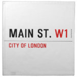 Main St.  Napkins