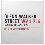 glenn walker street  Napkins