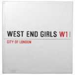 WEST END GIRLS  Napkins